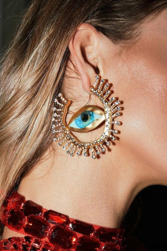 Essentials Loft™ | Exaggerated Eye Shaped Earrings