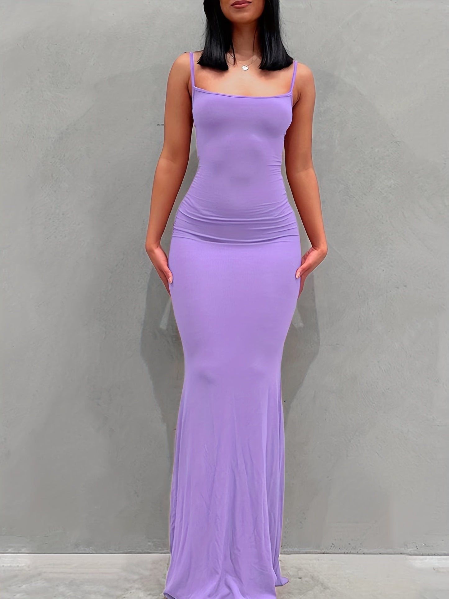 Allie – Sleek Bodycon Maxi Dress