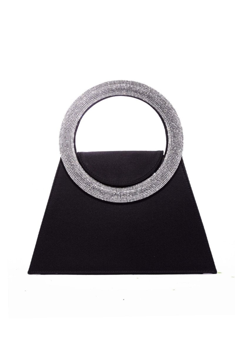 Essentials Loft™ | Gladys Diamante Loop Satin Bag