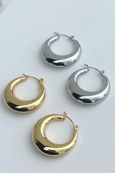 Essentials Loft™ | Essential Hoop Earrings - Gold