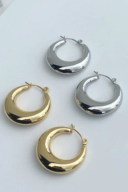 Essentials Loft™ | Essential Hoop Earrings - Gold