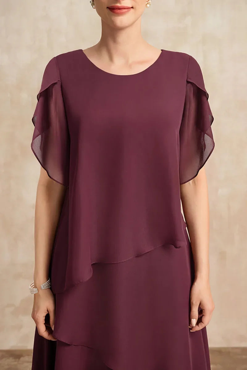 Beau | Layered Midi Occasion Dress