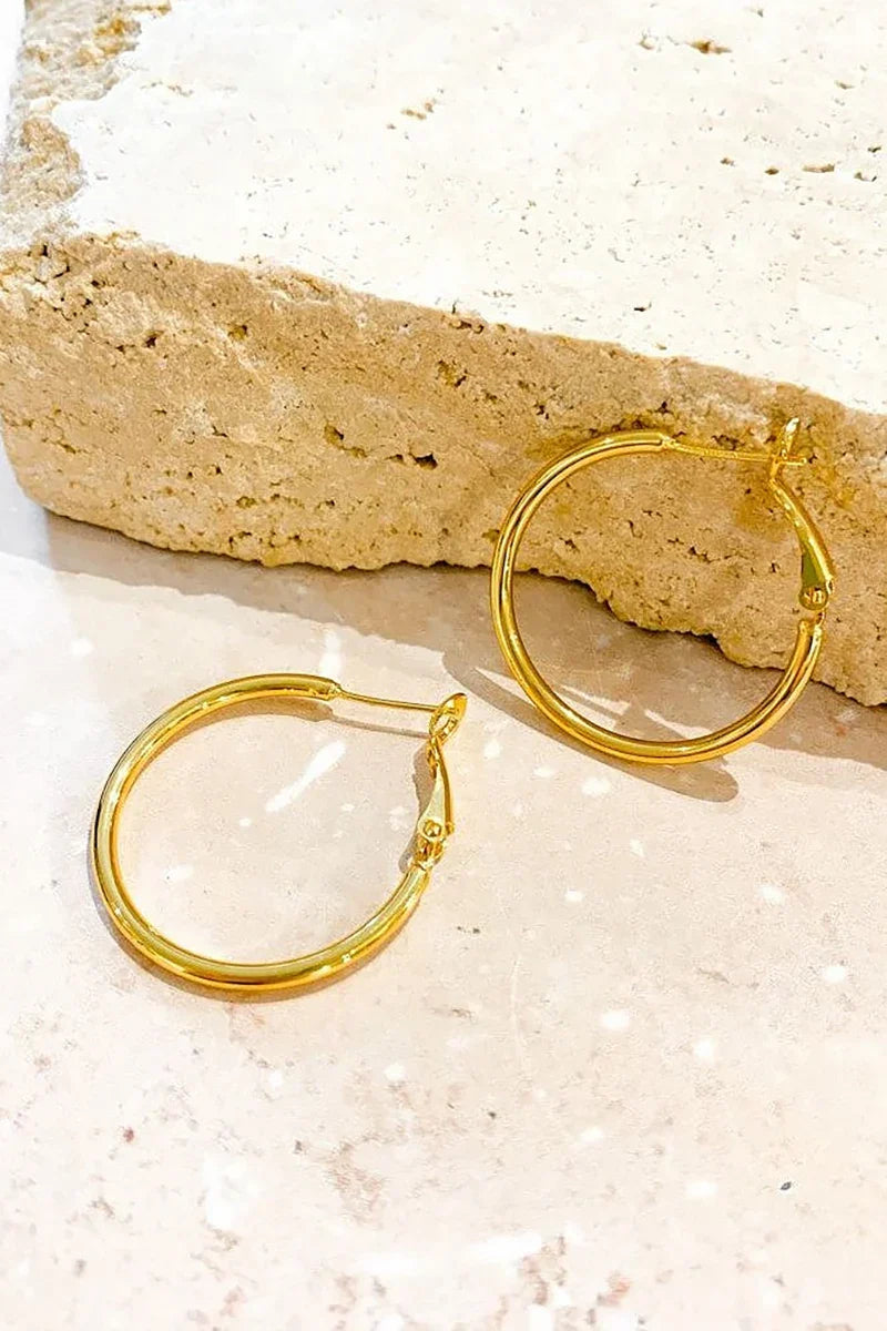 Essentials Loft™ | Leni Hoops - Gold