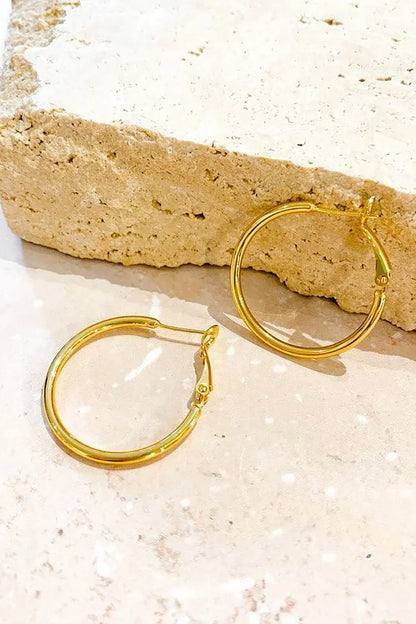 Essentials Loft™ | Leni Hoops - Gold