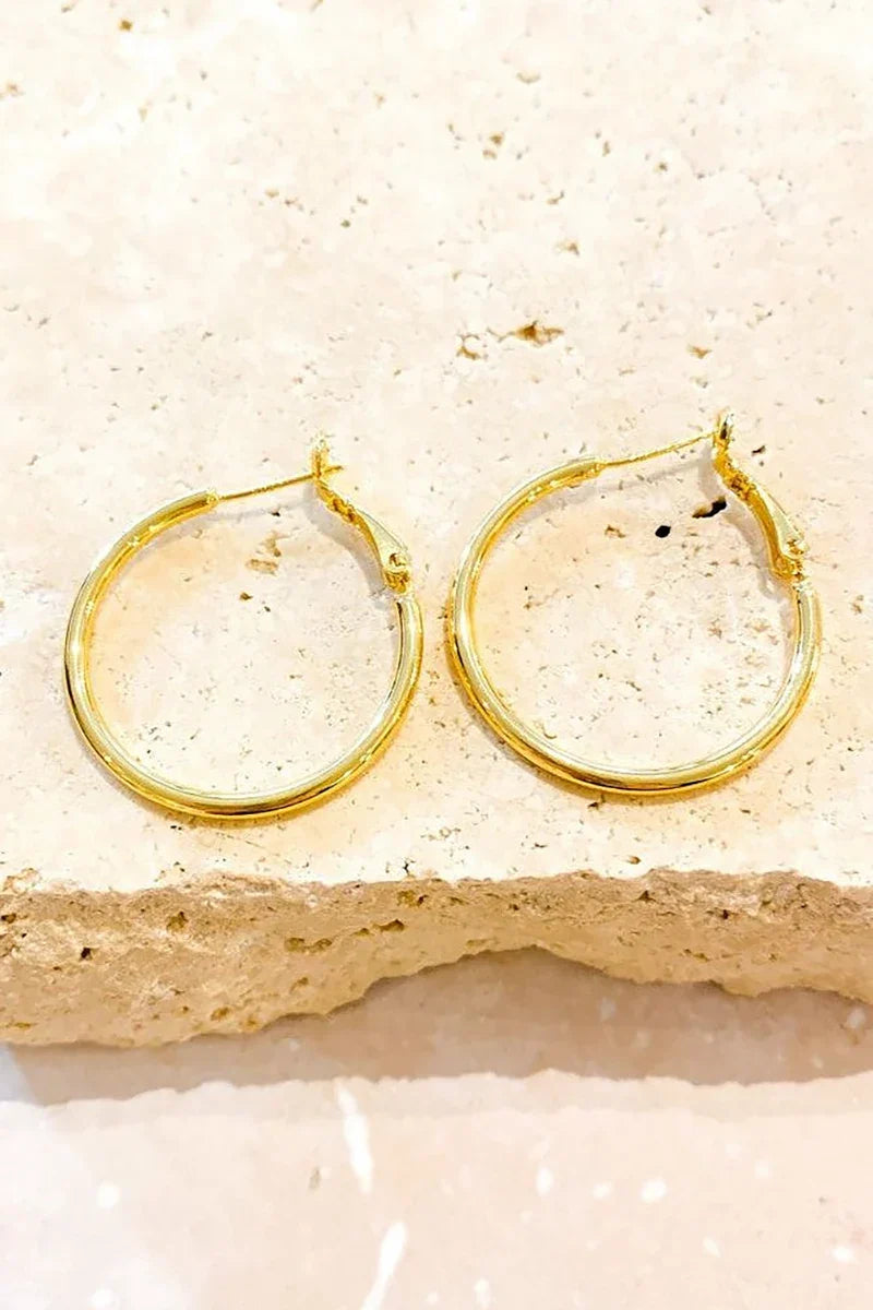 Essentials Loft™ | Leni Hoops - Gold