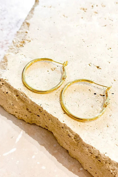 Essentials Loft™ | Leni Hoops - Gold