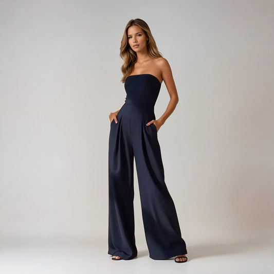 MALENE | STRAPLESS JUMPSUIT