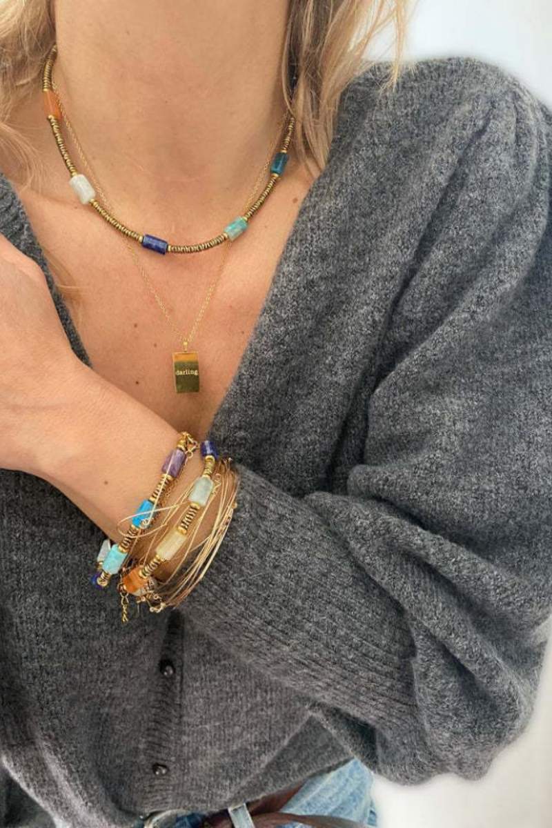 Essentials Loft™ | Moira Colliding Color Stone Necklace