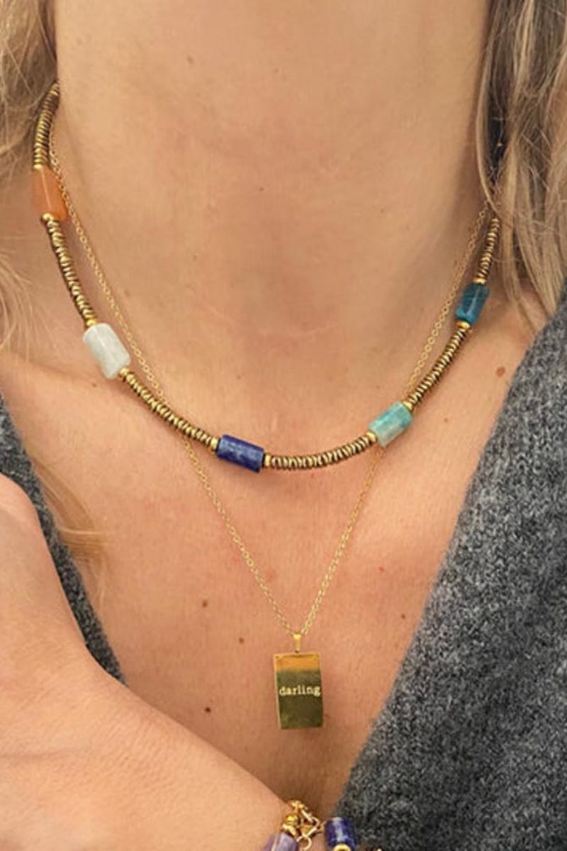 Essentials Loft™ | Moira Colliding Color Stone Necklace