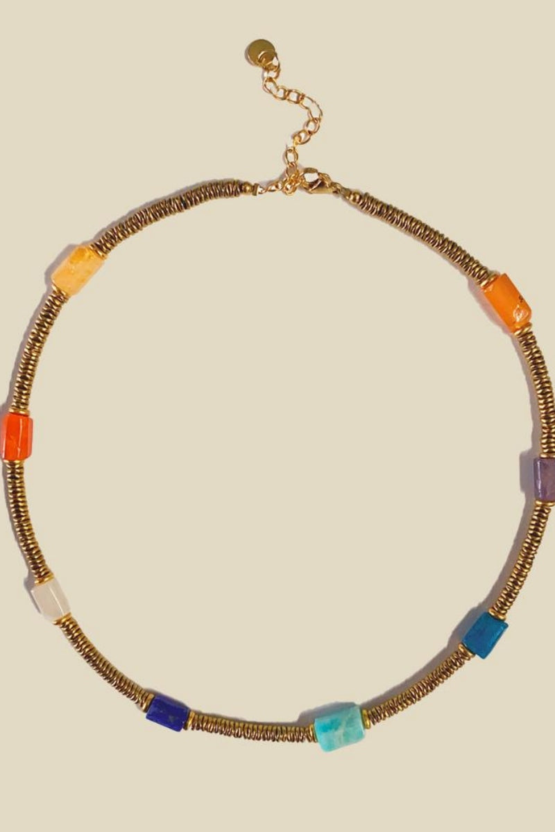 Essentials Loft™ | Moira Colliding Color Stone Necklace