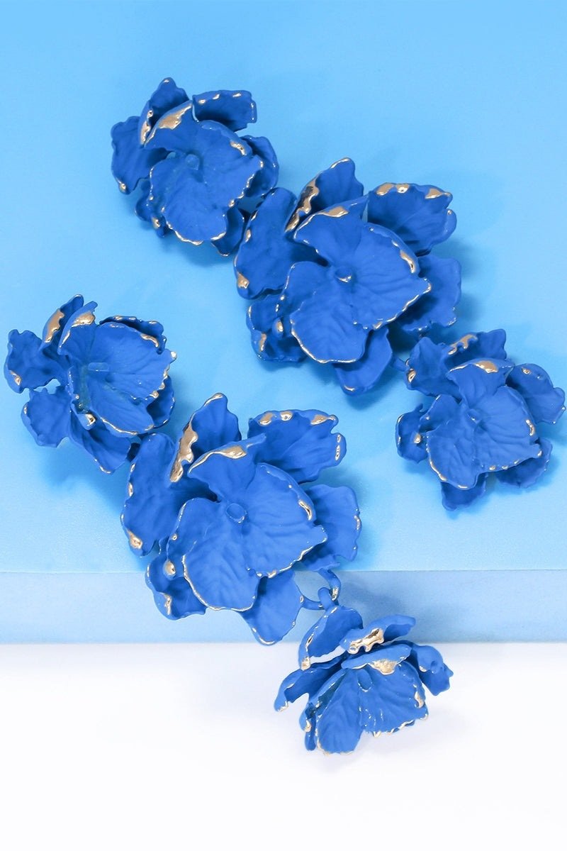 Essentials Loft™ | Phyllis Varnish Flower Earrings