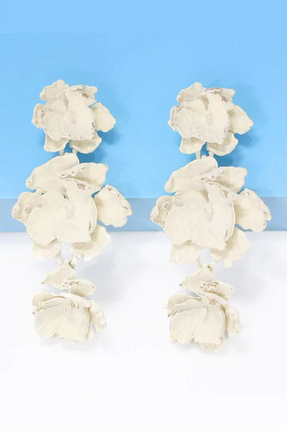 Essentials Loft™ | Phyllis Varnish Flower Earrings