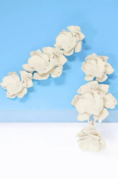 Essentials Loft™ | Phyllis Varnish Flower Earrings