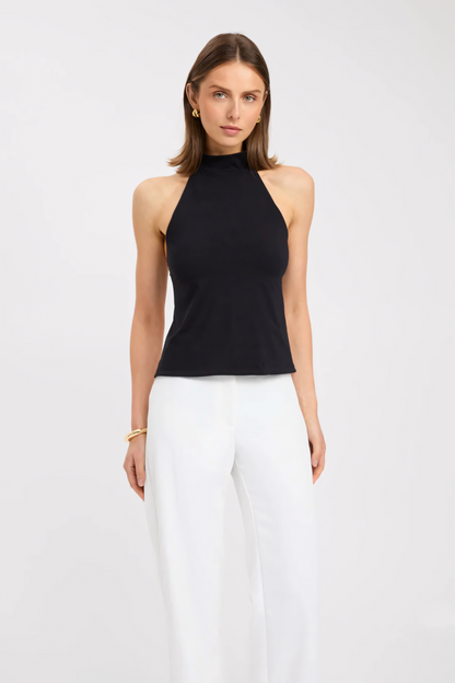 KAYE | CLASSIC HIGH NECK HALTER TOP