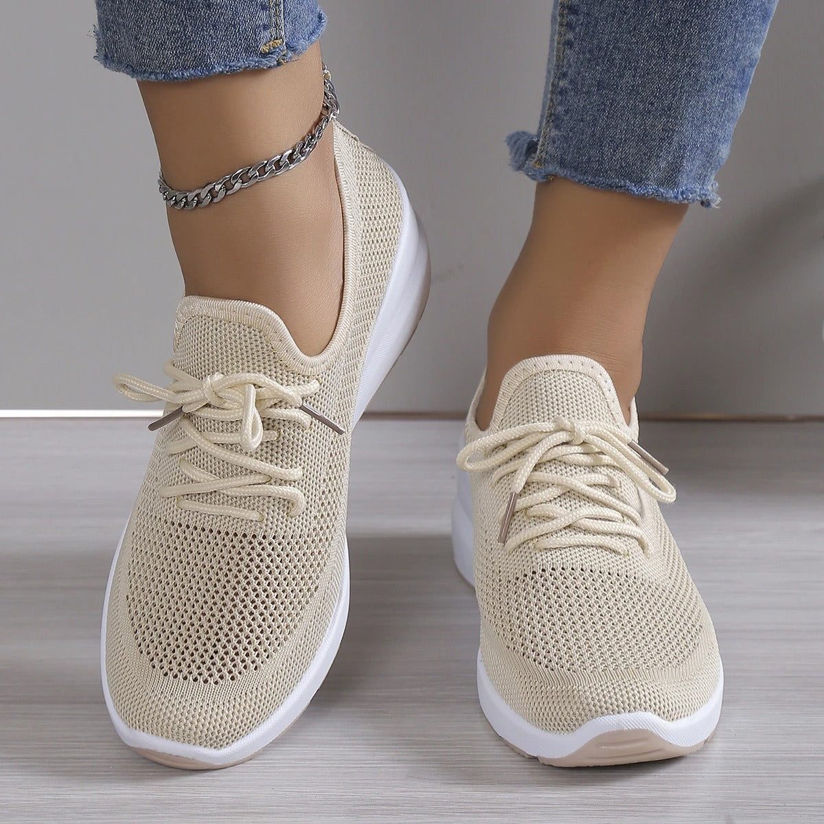 Sofia | Breathable Knit Trainers