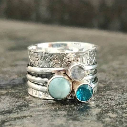 Brienne | Blue Stone Ring