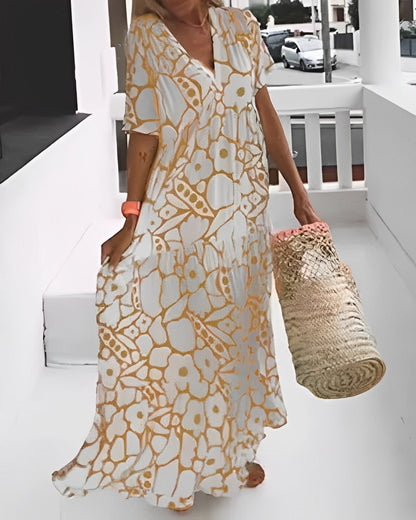 Lillie | Floral Print Maxi Dress