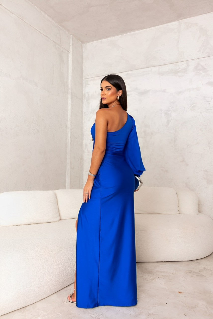 VERA | ONE-SHOULDER ELEGANT EVENING DRESS